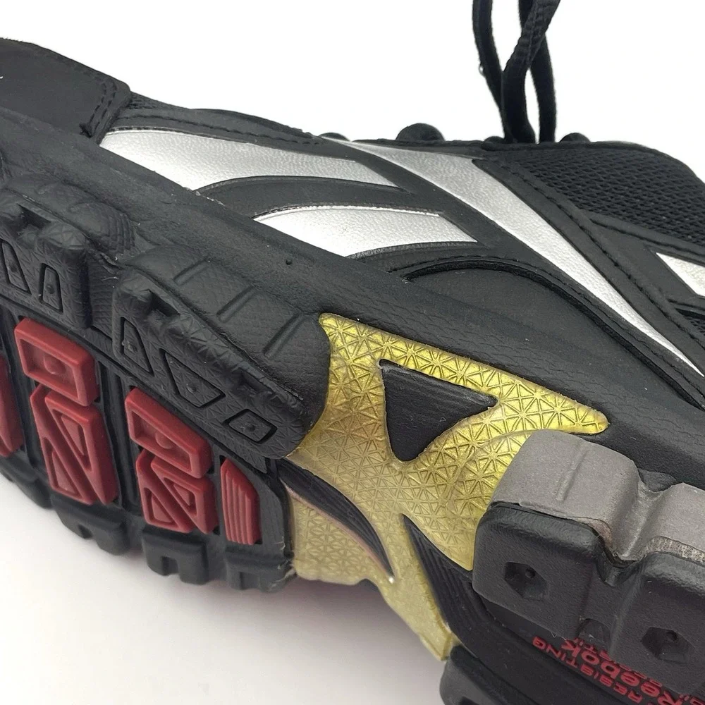 Reebok Work Composite Toe Slip Resistant Shoes Black Mens 4.5 Womens‎ 6.5